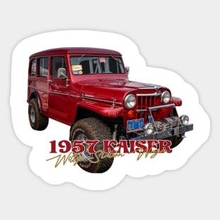 1957 Kaiser Willys Station Wagon Sticker